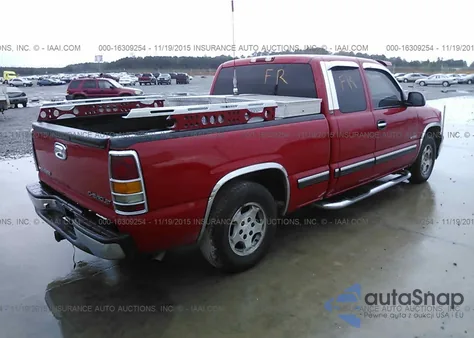 2001 Chevrolet Silverado C1500 z USA, uszkodzony, nr VIN 2GCEC19V611162853